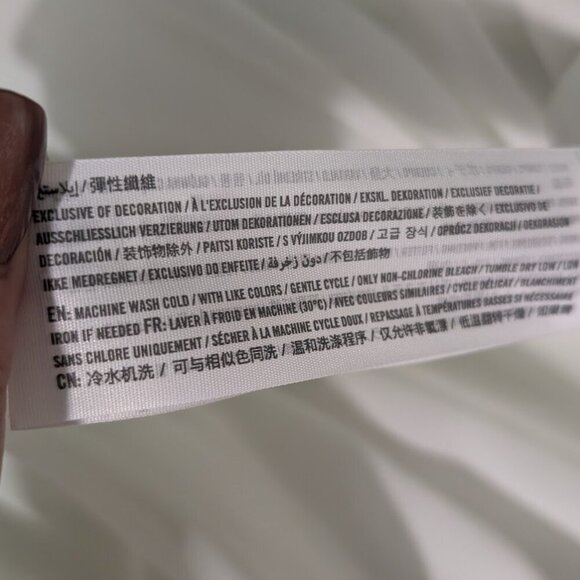 NWT Abercrombie & Fitch | One-Shoulder Chiffon Mini Dress In Light Green - Picture 12 of 12